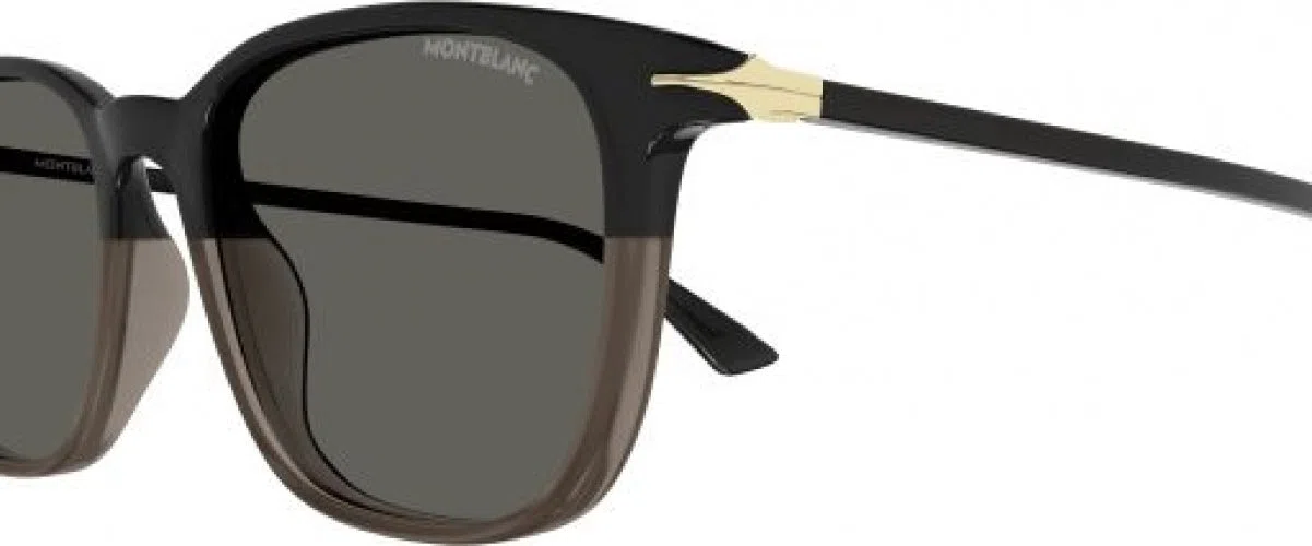Montblanc MB0338S Sunglasses - Black - view 3